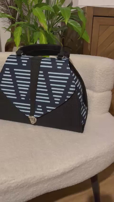 Sac Bintou Dappa - Bleu Harmonie” –